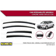 Niken Ford Focus 3 2012-2017 Kromlu Cam Rüzgarlığı