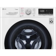 LG F4V5RGP0W 10.5 KG Yıkama 7 KG Kurutma 1400 Devir Buharlı Yıkama Kurutmalı Çamaşır Makinesi