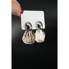 By Zeyna Aksesuar Kadın Vip Seri Özel Tasarım Marka Küpe Seti