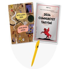 2024 Cumhuriyet Takvimi - Metis Ajanda 2024 Çanak Çömlek Patladı 2'li Set