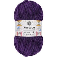 Kartopu Yumurcak Kadife Örgü Ipi K 724