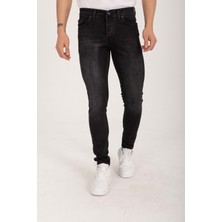 Shef Denım Siyah Slim Fit Erkek Kot Pantolon