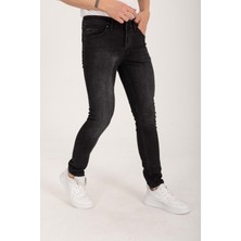 Shef Denım Siyah Slim Fit Erkek Kot Pantolon