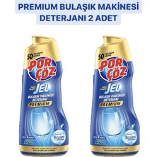 Porçöz Bulaşık Makinesi Deterjanı Premium 900 ml x 2 Adet