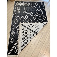 Stay With Love Kilim Çift Taraflı Pamuklu Dokuma Yıkanabilir Iskandinav Kilim