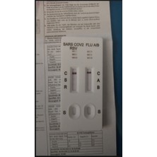 Shirly Influenza -Cvd -Rsv -Flu1-2combo4ü1 Arada Test Kiti