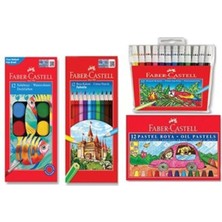 EKS Ticaret Faber Castell Faber-Castell 4'lü Boyama Set