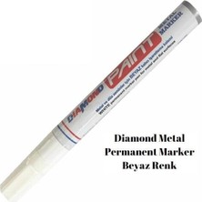 Paint Marker Beyaz 2-4mm Uç Kalınlığı 12Lİ Paket