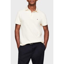 Tommy Hilfiger Organik Pamuklu Slim Fit Polo Yaka T Shirt Erkek Polo Yaka T Shirt MW0MW17771 Aef