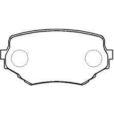 Ioto Ön Fren Balatası Grand Vitara 1.6 - 2.0 - 2.5 1998-2004