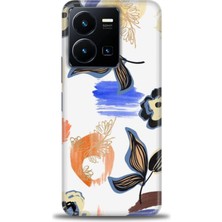 gmotp Xiaomi Redmi Note 12 Pro 5g Kılıf Hd Baskılı Kılıf - Mavi Yapraklar