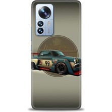 gmotp Xiaomi Mi 11 Ultra Kılıf Hd Baskılı Kılıf - Klasik Araba