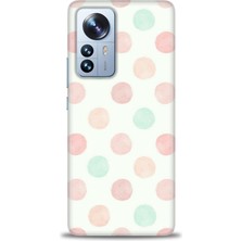 gmotp Xiaomi Mi 12 Kılıf Hd Baskılı Kılıf - Blue Pink
