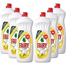 Fairy Limon Bulaşık Deterjanı 6 x 650 ml