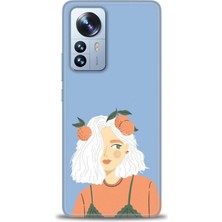 gmotp Xiaomi Mi 13 Kılıf Hd Baskılı Kılıf - Beyaz Saçlı Kız