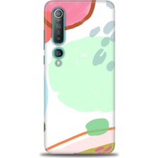 gmotp Xiaomi Mi 10 Kılıf Hd Baskılı Kılıf - Benekli