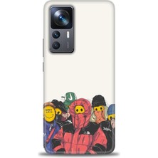 gmotp Xiaomi Mi 12T Kılıf Hd Baskılı Kılıf - Adamlar