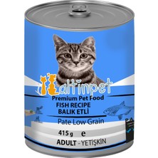 Altinpet Balık Etli Yaş Yetişkin Kedi Maması 415Gr x 6 Adet