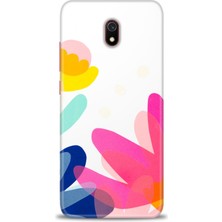 gmotp Xiaomi Redmi 8A Kılıf Hd Baskılı Kılıf - Çiçekk