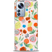 gmotp Xiaomi Mi 12 Kılıf Hd Baskılı Kılıf - Ejder Meyvesi