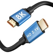 Mobio 8k Destekli 1.8m HDMI Kablo 2.1V 8k Ultra Hd 7680*4320P