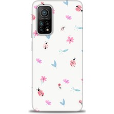 gmotp Xiaomi Mi 10T Pro Kılıf Hd Baskılı Kılıf - Uğur Böcekleri
