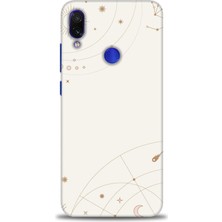 gmotp Xiaomi Redmi Note 7 Kılıf Hd Baskılı Kılıf - Yıldız Haritası