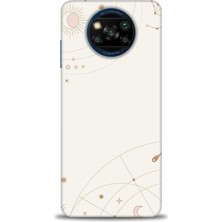 gmotp Xiaomi Poco X3 Pro Kılıf Hd Baskılı Kılıf - Yıldız Haritası