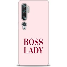 gmotp Xiaomi Mi Note 10 Kılıf Hd Baskılı Kılıf - Boss Lady