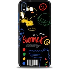 gmotp Xiaomi Redmi 7A Kılıf Hd Baskılı Kılıf - Summer