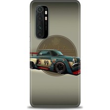 gmotp Xiaomi Mi Note 10 Lite Kılıf Hd Baskılı Kılıf - Klasik Araba