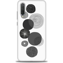 gmotp Xiaomi Mi 9 Se Kılıf Hd Baskılı Kılıf - Siyah Daire