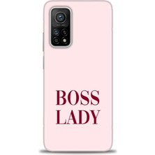 gmotp Xiaomi Mi 10T Pro Kılıf Hd Baskılı Kılıf - Boss Lady