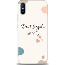 gmotp Xiaomi Redmi 9A Kılıf Hd Baskılı Kılıf - Fragile