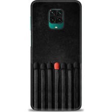 gmotp Xiaomi Redmi Note 9 Pro Kılıf Hd Baskılı Kılıf - Kibrit Çöpleri