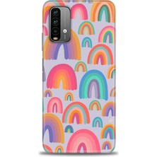 gmotp Xiaomi Redmi 9t Kılıf Hd Baskılı Kılıf - Gökkuşakları