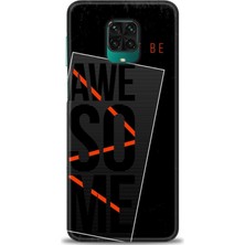 gmotp Xiaomi Redmi Note 9s Kılıf Hd Baskılı Kılıf - Awesome