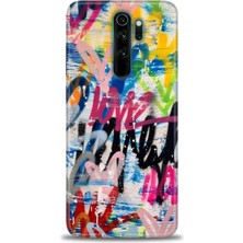 gmotp Xiaomi Redmi Note 8 Pro Kılıf Hd Baskılı Kılıf - Lovee