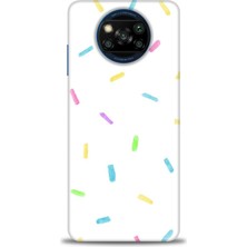 gmotp Xiaomi Poco X3 Pro Kılıf Hd Baskılı Kılıf - Konfeti