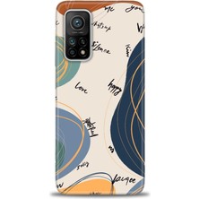gmotp Xiaomi Mi 10T Kılıf Hd Baskılı Kılıf - Happy