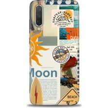 gmotp Xiaomi Mi 9 Se Kılıf Hd Baskılı Kılıf - Moon