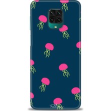 gmotp Xiaomi Redmi Note 9 Pro Kılıf Hd Baskılı Kılıf - Ahtapotlar