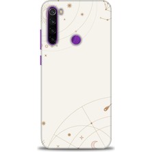 gmotp Xiaomi Redmi Note 8 Kılıf Hd Baskılı Kılıf - Yıldız Haritası