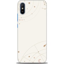 gmotp Xiaomi Redmi 9A Kılıf Hd Baskılı Kılıf - Yıldız Haritası