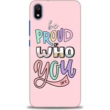 gmotp Xiaomi Redmi 7A Kılıf Hd Baskılı Kılıf - Who You