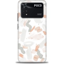 gmotp Xiaomi Poco M4 Pro 4g Kılıf Hd Baskılı Kılıf - Fırça Darbeleri