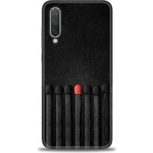 gmotp Xiaomi Mi 9 Lite Kılıf Hd Baskılı Kılıf - Kibrit Çöpleri