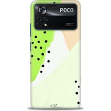 gmotp Xiaomi Poco X4 Pro 5g Kılıf Hd Baskılı Kılıf - Fıstık Yeşili