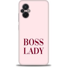 gmotp Xiaomi Poco M5 Kılıf Hd Baskılı Kılıf - Boss Lady