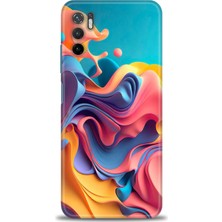 gmotp Xiaomi Redmi Note 10 5g Kılıf Hd Baskılı Kılıf - Renkli Su